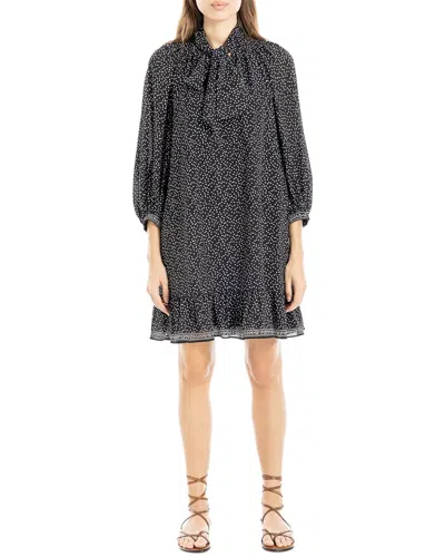 Max Studio Mini Dress In Black