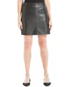 Max Studio Mini Skirt In Gray