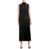 Max Studio 2pc Top And Skirt In Black-black
