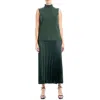 Max Studio 2pc Top And Skirt In Hunter Green