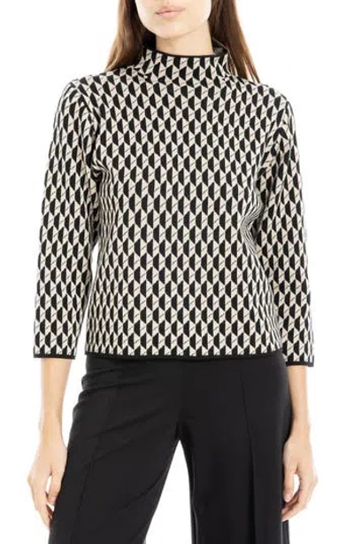 Max Studio Mock Neck Sweater