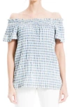 Max Studio Off The Shoulder Top