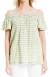 Max Studio Off The Shoulder Top In Multi