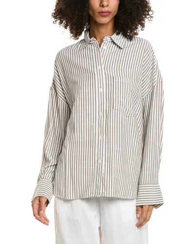 MAX STUDIO OVERSIZED BUTTON-UP SHIRT