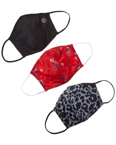 Max Studio Pack Of 3 Cloth Face Masks In Multi