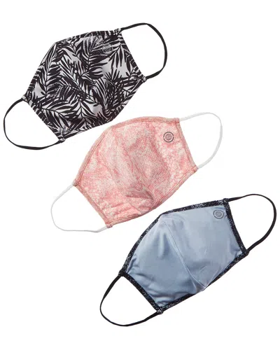 Max Studio Pack Of 3 Cloth Face Masks In Multi