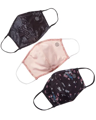 Max Studio Pack Of 3 Cloth Face Masks In Multi