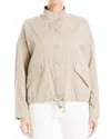 Max Studio Button Front Jacket