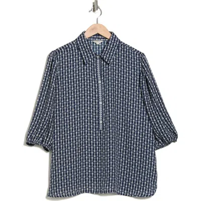 MAX STUDIO MAX STUDIO PLACKET TOP