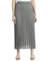 Max Studio Pleated Maxi Skirt In Multi