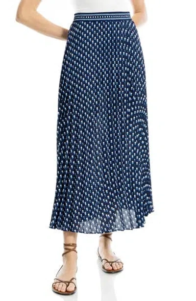 Max Studio Pleated Maxi Skirt