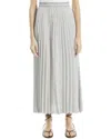 Max Studio Pleated Maxi Skirt In Black