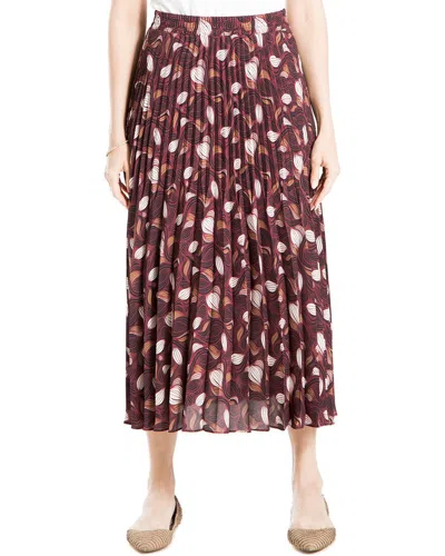 Max Studio
 Print Accordion Pleated Midi Skirt