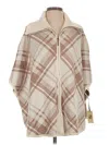 Max Studio Poncho In Brown