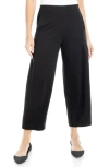 Max Studio Ponte Barrel Pants In Black