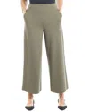Max Studio Corduroy Crop Wide Leg Pants In Green