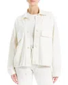 Max Studio Ponte Jacket In White