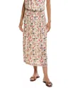 Max Studio Printed Maxi Skirt In Multi