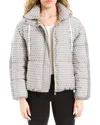 Max Studio Puffer Jacket In Brown