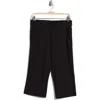 Max Studio Pull-on Capri Pants In Black