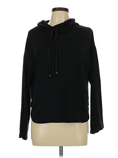 Pre-owned Max Studio Pullover Hoodie In Black