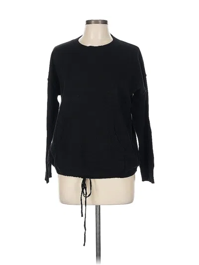 Pre-owned Max Studio Pullover Sweater In Black