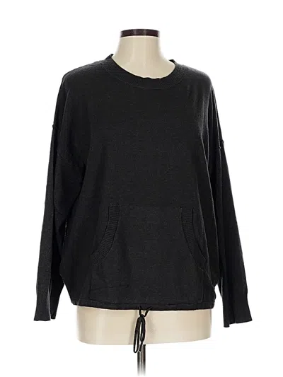 Pre-owned Max Studio Pullover Sweater In Black