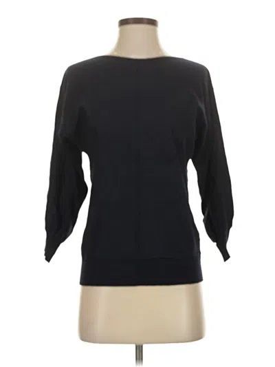 Pre-owned Max Studio Pullover Sweater In Black