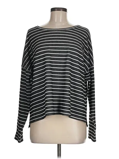 Pre-owned Max Studio Pullover Sweater In Black