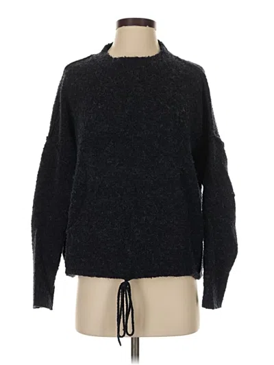 Pre-owned Max Studio Pullover Sweater In Black