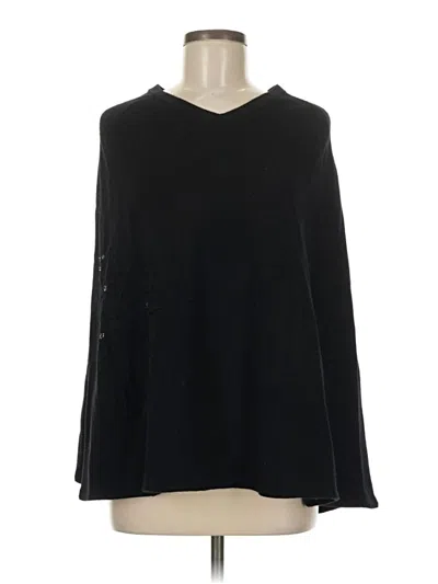 Pre-owned Max Studio Pullover Sweater In Black