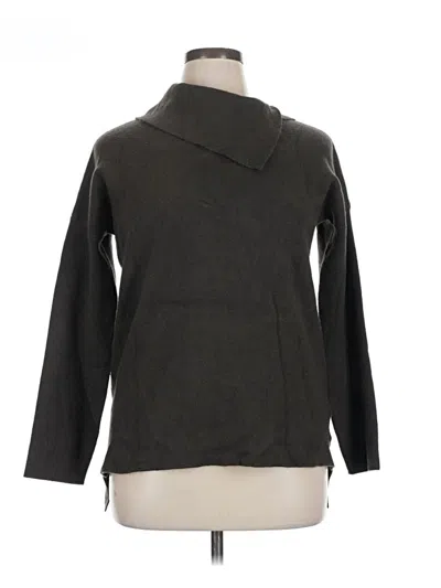 Pre-owned Max Studio Pullover Sweater In Black