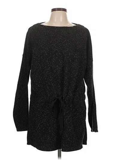 Pre-owned Max Studio Pullover Sweater In Black