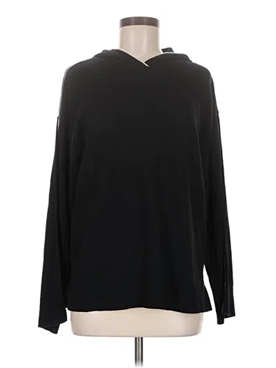 Pre-owned Max Studio Pullover Sweater In Black