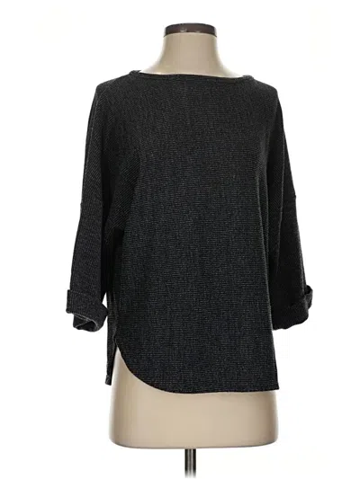 Pre-owned Max Studio Pullover Sweater In Black
