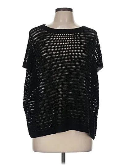 Max Studio Pullover Sweater In Black