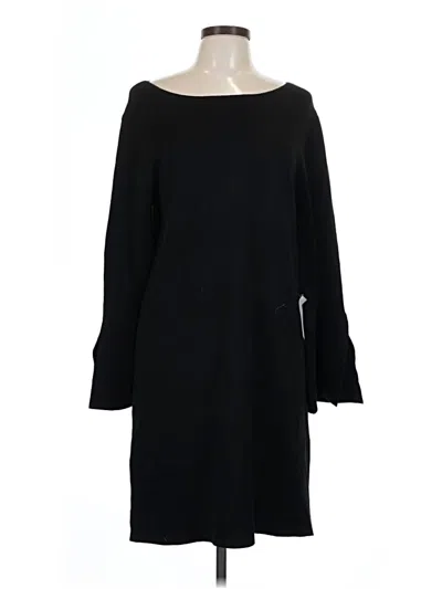 Pre-owned Max Studio Pullover Sweater In Black