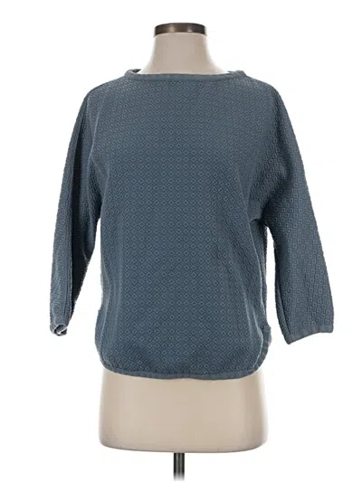 Pre-owned Max Studio Pullover Sweater In Blue