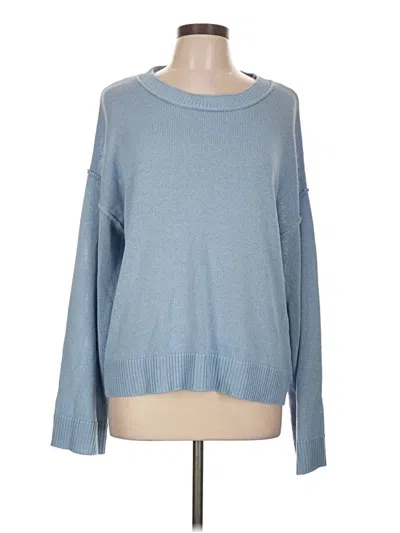 Max Studio Pullover Sweater In Blue