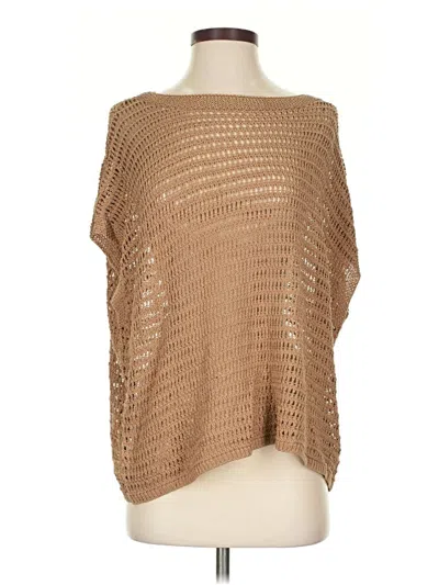 Max Studio Pullover Sweater In Brown