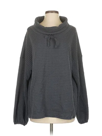 Pre-owned Max Studio Pullover Sweater In Gray