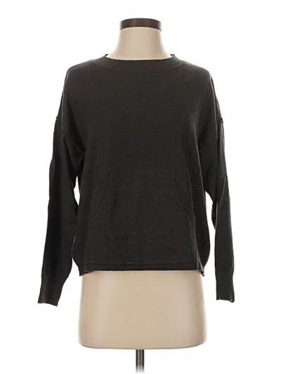 Pre-owned Max Studio Pullover Sweater In Gray