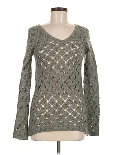 Pre-owned Max Studio Pullover Sweater In Gray