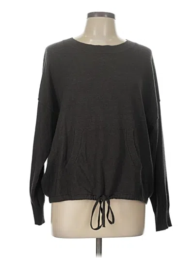 Pre-owned Max Studio Pullover Sweater In Gray