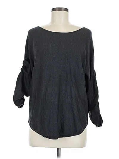 Pre-owned Max Studio Pullover Sweater In Gray