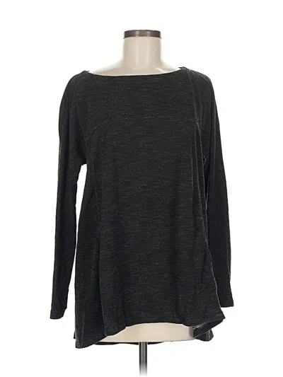Pre-owned Max Studio Pullover Sweater In Gray