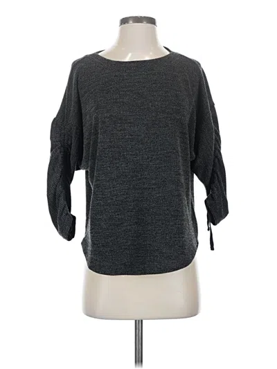 Pre-owned Max Studio Pullover Sweater In Gray