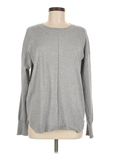 Pre-owned Max Studio Pullover Sweater In Gray