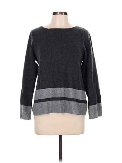 Pre-owned Max Studio Pullover Sweater In Gray
