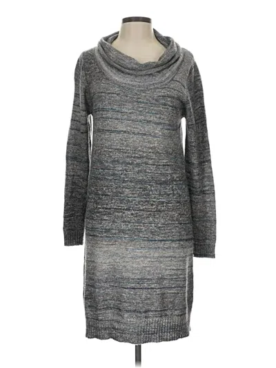 Pre-owned Max Studio Pullover Sweater In Gray